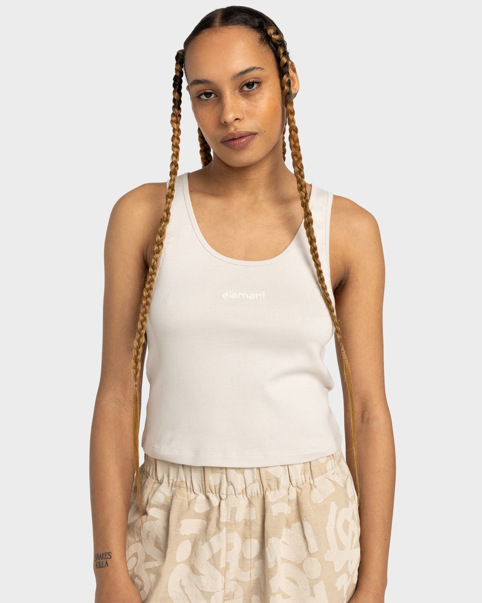 Womens Yarnhill Crop Top