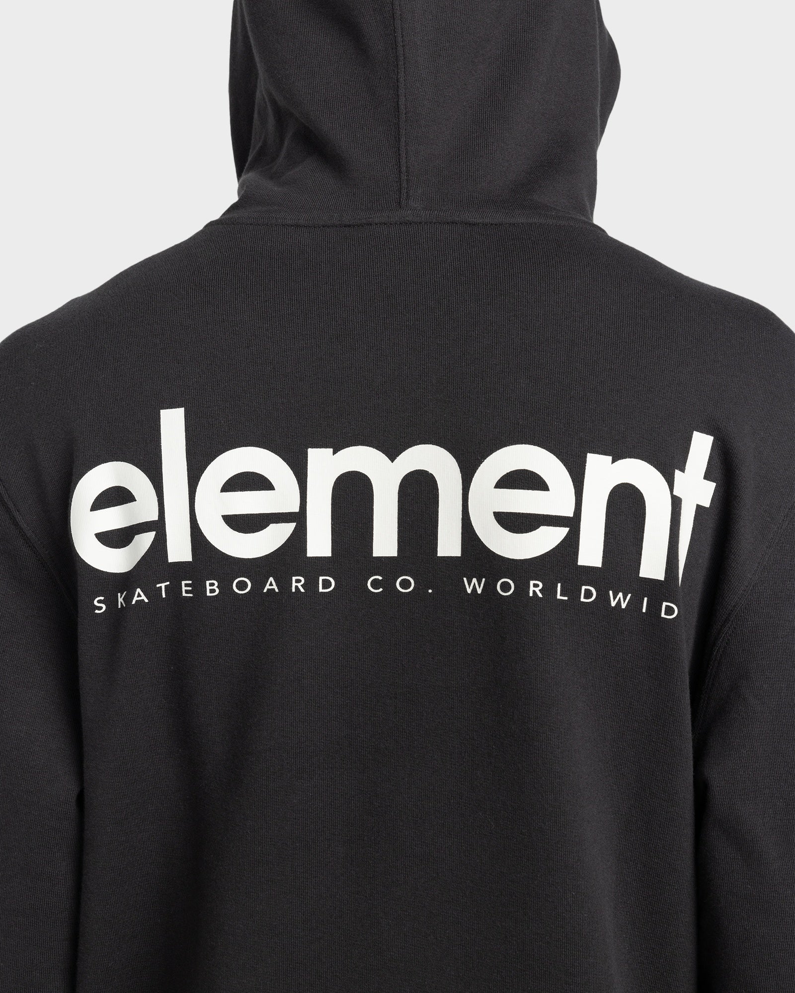 Mens Simple Logo Pullover Hoodie