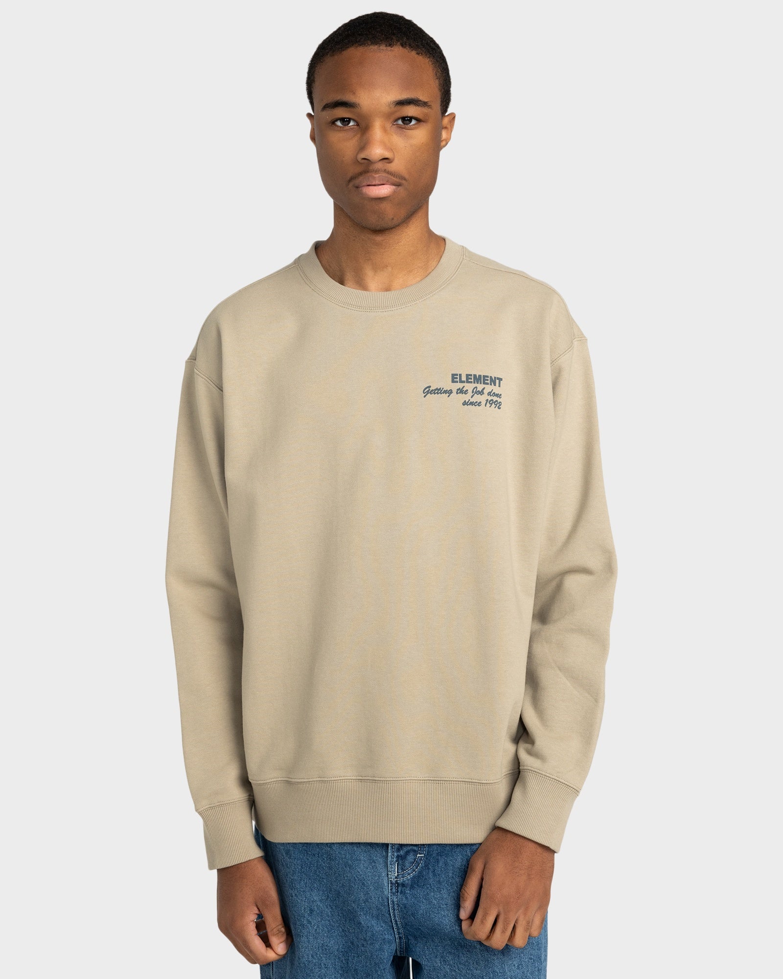 Mens Job Done Crew Neck