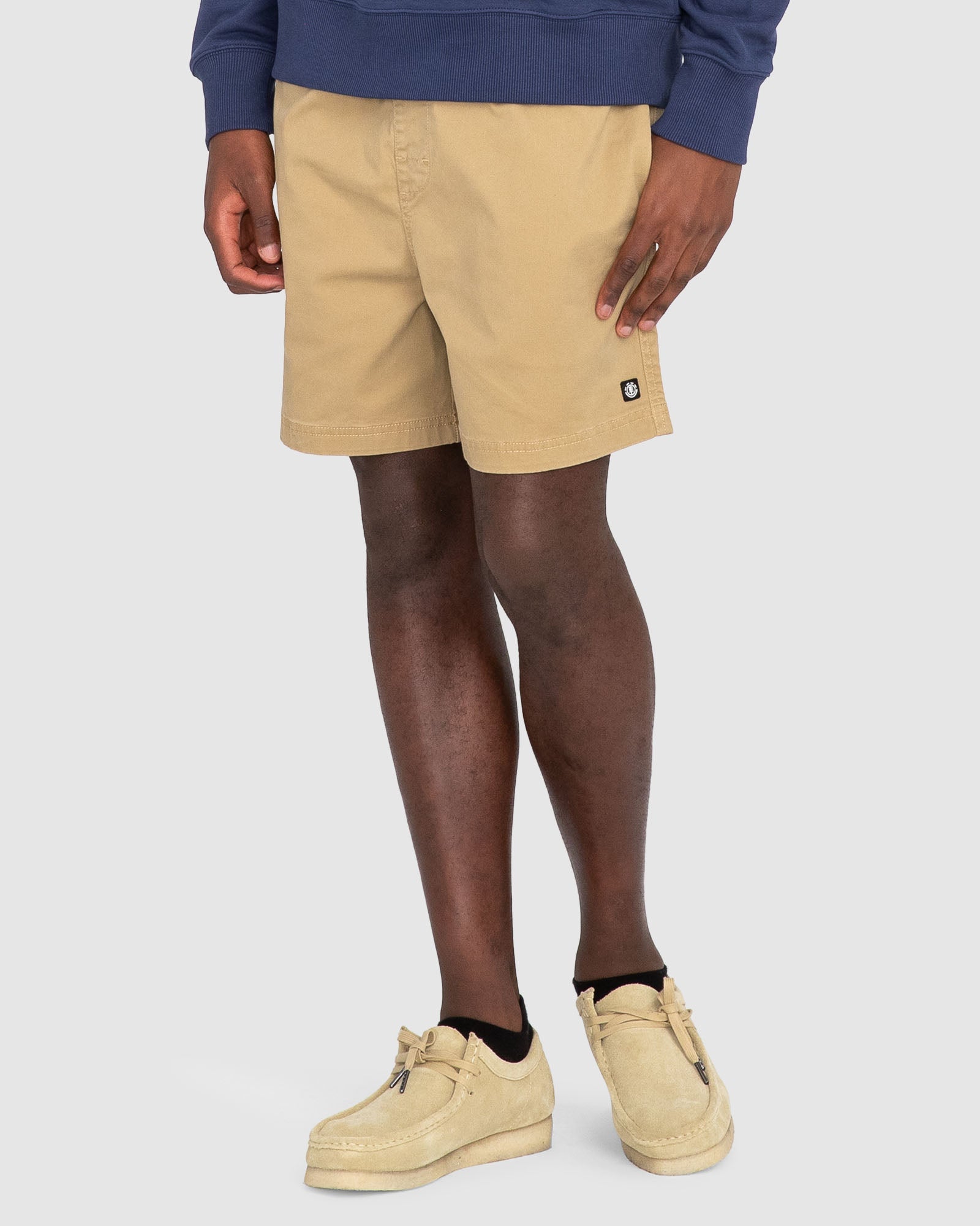 Mens Valley Twill Elasticized Shorts