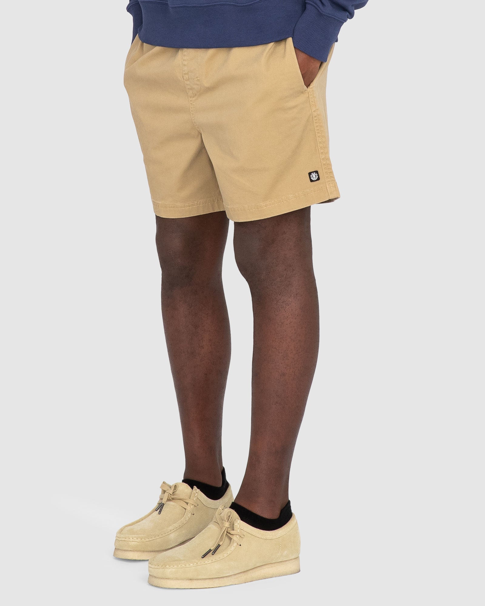 Mens Valley Twill Elasticized Shorts