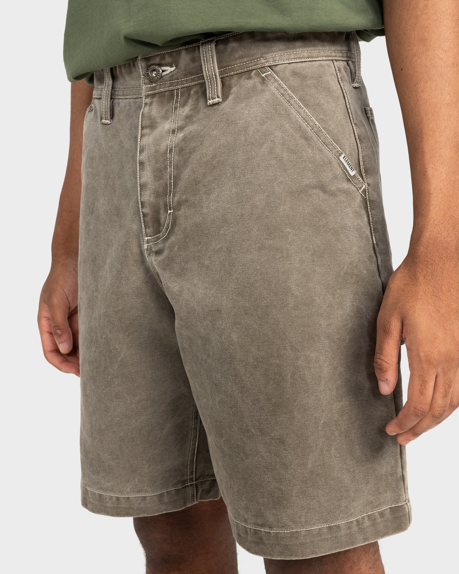 Mens Carpenter Canvas Cargo Shorts