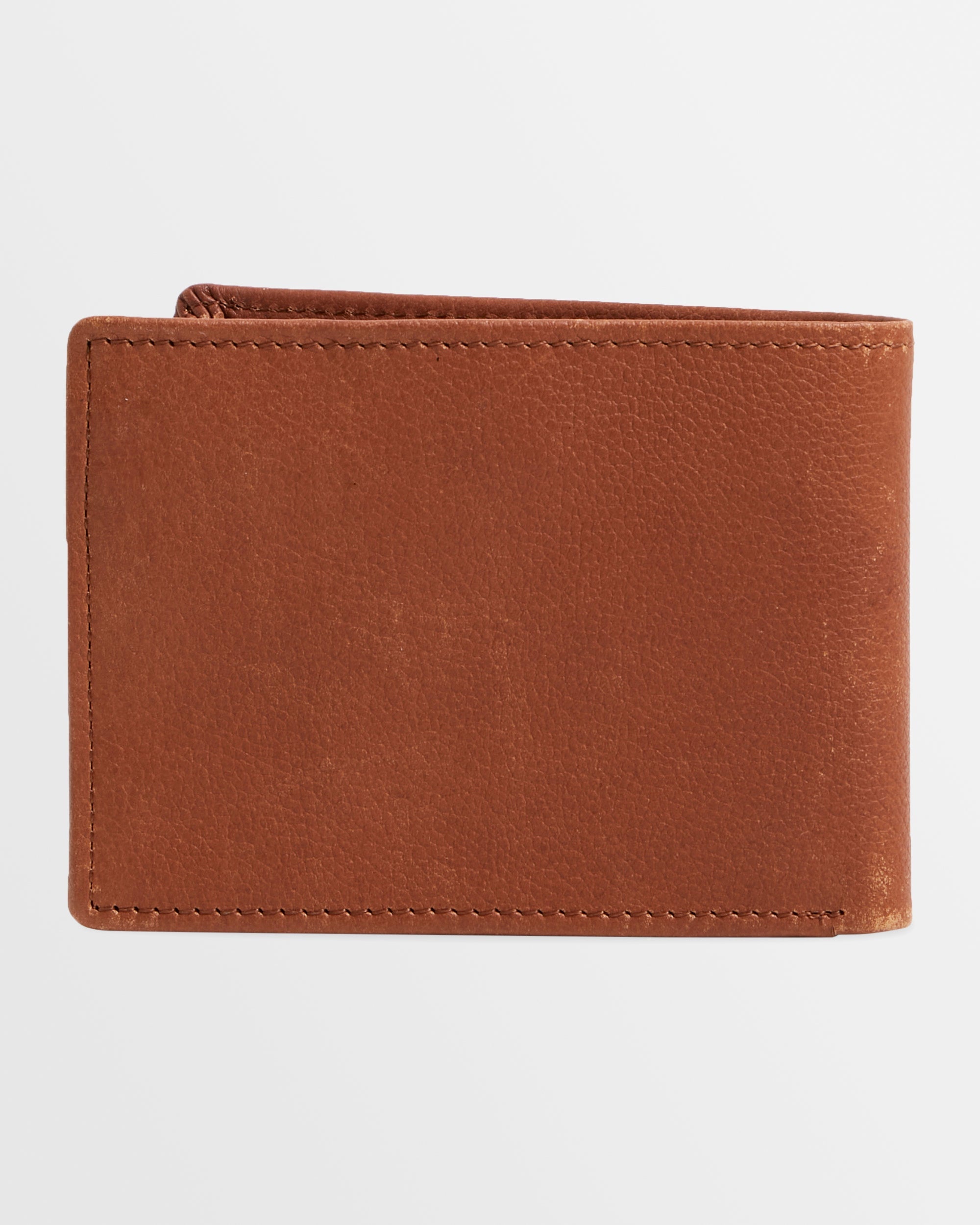 Mens Chief Leather Tri-Fold Wallet